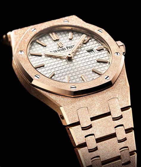 audemars piguet royal oak frosted gold replica|audemars piguet knock offs.